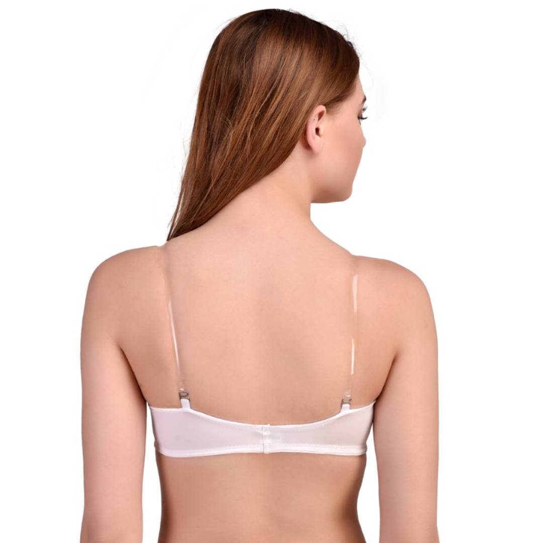 Women Tube Fashion Fit Bra White