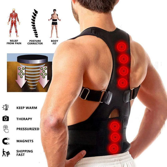 Premium Posture Corrector Shoulder Back Support Belt for Men and Women
