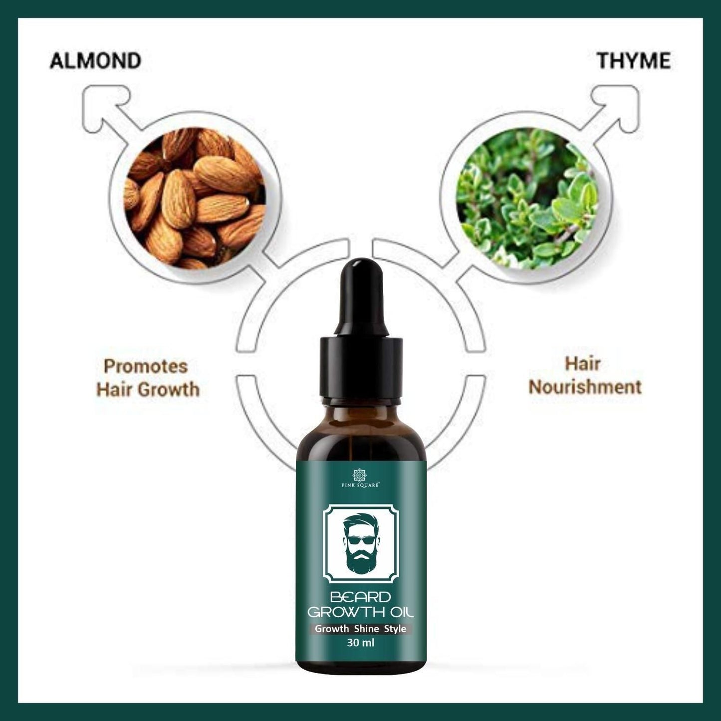 Premium Beard Growth Oil - For Faster Beard Growth 30ml